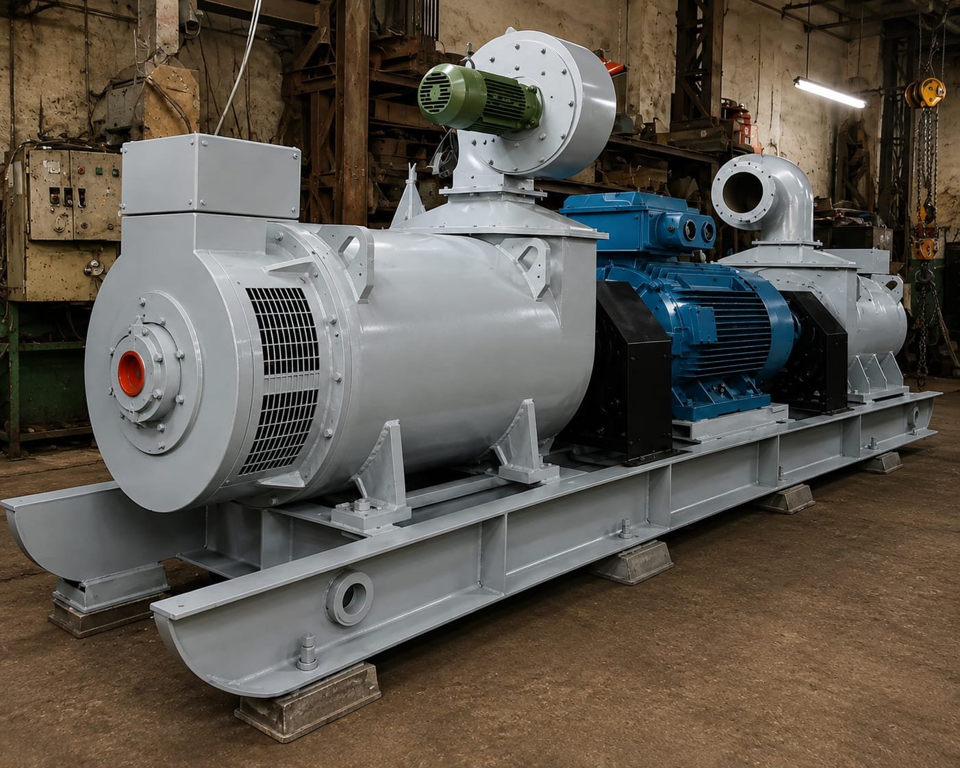 High Frequency Alternator View 1